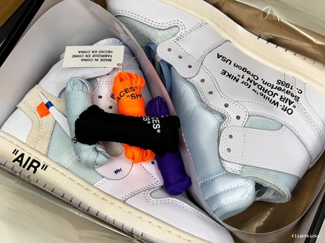 1 Off-White Jordan White AQ0818-100 Retro High Air 0815